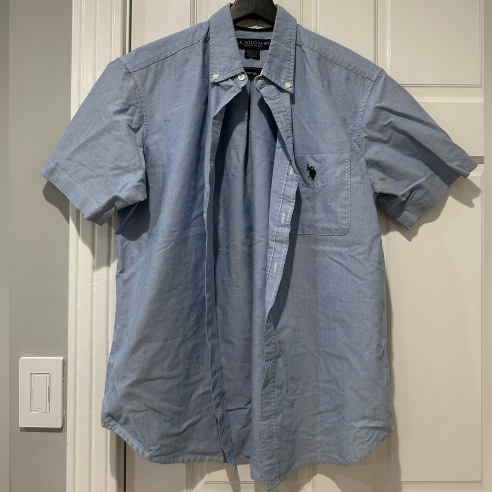 U.S. Polo Assn. Light Blue Button Down Shirt